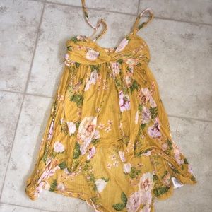 Forever 21 Flow Sunflower Top